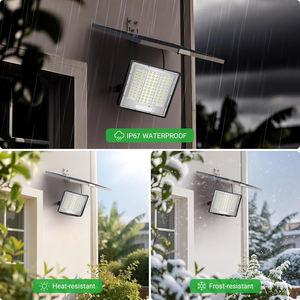 Nuevo modelo 2000W reflector <span class=keywords><strong>Solar</strong></span> 15000LM 5054 LED LiFePO4 batería IP67 impermeable Control remoto jardín iluminación <span class=keywords><strong>Solar</strong></span> - Product Image 6