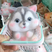 Mainan Remas kucing Logo kustom untuk pereda kecemasan