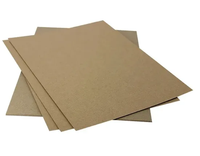 Haute résistance aux fissures, doublure de test marron naturel de qualité régénérée, fournisseur de papier kraft