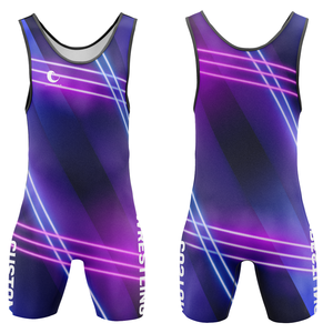 قسط تسامية المصارعة Singlets OEM رفع الأثقال unisuets - Product Image 4