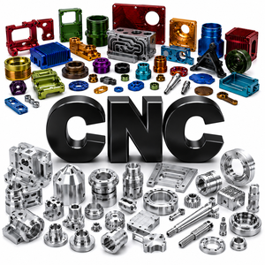 High Precision Custom Machined Metal Parts Anodized Aluminum Alloy Titanium Components Turning Polishing Cnc <b>Machining</b> <b>Services</b> - Product Image 1