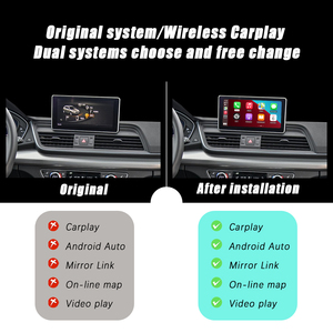 Adaptador Inalámbrico CarPlay y Android Auto CZT-AUTO para AUDI Q5L 2018-2020 con Pantalla MIB/MIB2, Mirror-Link, Cámara Multimedia para Coche - Product Image 3