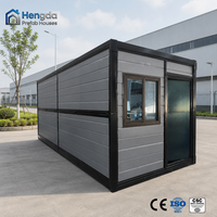 Maisons modulaires préfabriquées à installation rapide, mini-maisons modernes, maisons conteneurs portables et pliables pour bureau et habitation