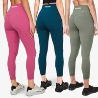 Hot Sale benutzer definierte Nylon Polyester Elasthan Frauen hohe Taille Hosen großen Hintern Lift Sport hose Übung Legging Sport Logo