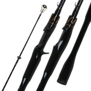 <span class=keywords><strong>Canne</strong></span> à pêche sectionnelle en carbone, action rapide, poignée EVA, 2 brins, pour la pêche à la carpe en ruisseau, lancer longue portée - Product Image 1