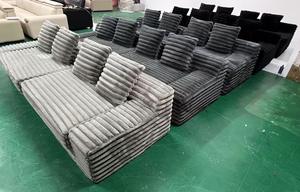 Set divano gigante di fascia alta Mufang spugna ad alta densità reclinabile <span class=keywords><strong>grande</strong></span> letto Villa per <span class=keywords><strong>soggiorno</strong></span> appartamento dell'hotel Design modulare - Product Image 6