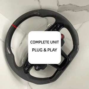 Volante Sportivo in Fibra di Carbonio per Audi A4/A4L/A5/<span class=keywords><strong>A6</strong></span>/A6L/A7/A8/A8L/R8/Q3/Q5/Q7/S3/S4 <span class=keywords><strong>2014</strong></span> - Product Image 5