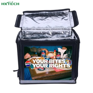 HXTECH P3.1mm <span class=keywords><strong>LED</strong></span>-<span class=keywords><strong>Display</strong></span> Food Delivery Bag Bildschirm Werbe taschen für Biker - Product Image 3