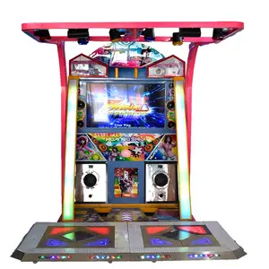Indoor shopping mall best selling arcade game machine coin operate dancing machine