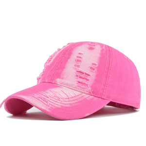 Gorras de Béisbol Vintage al por Mayor, de 6 Paneles, Desgastadas, de Algodón, Estructuradas, de Alta Calidad, de Color Sólido, Transpirables, con Visera Curva - Product Image 5