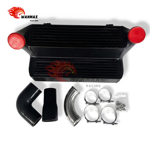 Verbesserter Aluminium-Ladeluftkühler für BMW 1er 3er Serie E82 E88 E90 E91 <span class=keywords><strong>E92</strong></span> E93 135i <span class=keywords><strong>335i</strong></span> N55 Kühlleistungsteile - Product Image 1