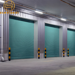 Puerta <span class=keywords><strong>Enrollable</strong></span> Eléctrica Automática de Acero, Compre Puerta <span class=keywords><strong>Enrollable</strong></span> de Importación China, Puerta <span class=keywords><strong>Enrollable</strong></span> Comercial Resistente al Viento - Product Image 2