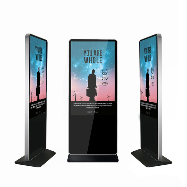 55 Inch Indoor Vertical TV Touch Screen Kiosk Lcd Advertising Panel 4k Advertising Player Display HD Led/lcd Digital Signage