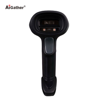 Escáner de código de barras de mano DPM 2D con cable de imagen de área de grado industrial resistente a prueba de golpes AiGather AI