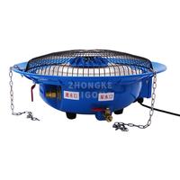 Ventilateur brumisateur centrifuge manuel pour humidification et refroidissement, idéal pour l'agriculture aquacole et les serres de culture de champignons