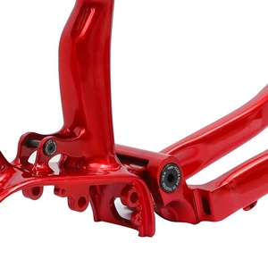 Alüminyum Alaşımlı E-Bisiklet Disk Frenli Elektrikli Bisiklet Kadrosu Tam Süspansiyonlu E-MTB Kadrosu - Product Image 5