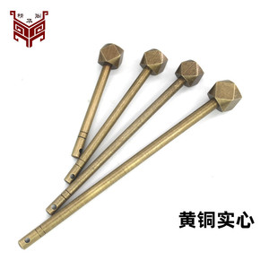 หมุดทองเหลืองแกนทองแดง ขนาด 6.5 ซม. 9 ซม. 12 ซม. 15 ซม. สำหรับเฟอร์นิเจอร์จีน - Product Image 1