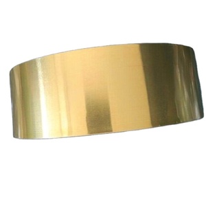 12 mic 15micron silver copper color aluminium foil one side with heat seal coating another side with printing lacquer