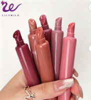 Gloss à lèvres liquide Lilywild, aromatisé, végan, brillant, maquillage de luxe, hydratant et longue tenue, vente en gros, personnalisable avec logo