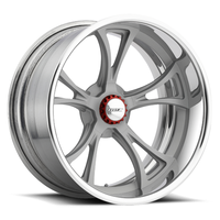 Jantes forgées Roc Custom Concave à 5 branches, 24, 20, 22 pouces, pour Chevrolet C10 Chevelle Ford Mustang Impala Bubble Top