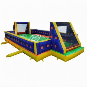 Cancha de Fútbol Inflable de PVC, Arena de Juegos Acuáticos, Piscina de Juegos Comercial para Interiores y Exteriores, Fácil de Instalar - Product Image 1