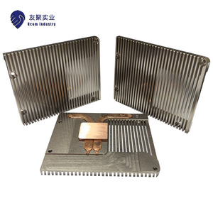 Ucom Industry Copper Heat Pipe Radiator 135x78x10mm For Medical Servers Industrial Control <b>Motherboard</b> Cooling - Product Image 1