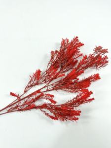 Rama de Planta Artificial de Plástico con <span class=keywords><strong>Hojas</strong></span> Doradas de <span class=keywords><strong>Mil</strong></span> Capas, Decoración para Bodas, Navidad, Jardín y Hogar, Duradera y Realista - Product Image 6