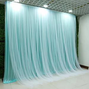 핫 세일 배경 커튼 웨딩 천장 장식 커튼 웨딩 장식 - Product Image 1
