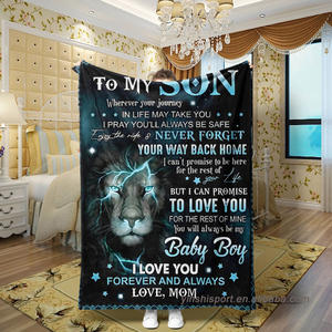 <span class=keywords><strong>Amor</strong></span> y familia tema mensaje patrón franela manta verano <span class=keywords><strong>aire</strong></span> acondicionado Manta - Product Image 6