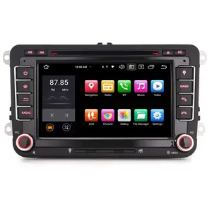 7-дюймовый android 12 ES8548V автомобильный DVD стерео для VW Golf Passat Tiguan Polo Eos Seat Skoda Carplay IPS GPS