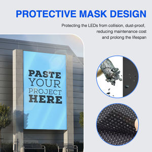 Écran d'affichage à LED de location d'épissage de <span class=keywords><strong>mur</strong></span> vidéo LED sans couture personnalisé de 500*1000mm P3.91 pour scène géante - Product Image 2