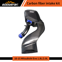 Système d'admission d'air froid réutilisable lavable à haut débit modifié EDDY pour Mitsubishi Evo Lancer EX 1.8L/2.0L