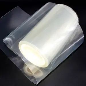 Custom Siliconen Loslating Pet Paper Glassine Film Voor Zwarte Voering Papier Roll Vrijgeven Blauwe Transparante Release Film