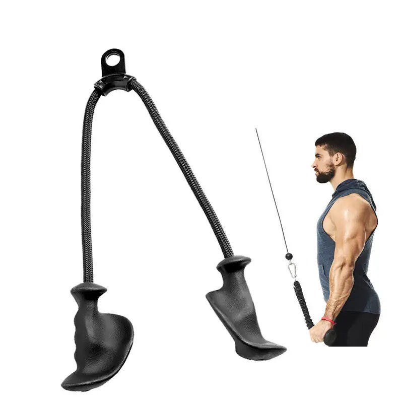Hot Sale High Quality Strength Training Rubber Fitness Double Grip ...