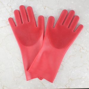 ถุงมือซิลิโคนทนความร้อนสำหรับล้างจานในครัว - Product Image 2