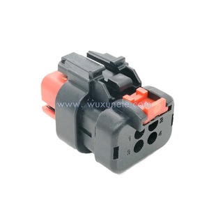 ขั้วต่อสายไฟแบบปิดผนึก <span class=keywords><strong>WX</strong></span> AMP 4 ขา รุ่น 776487-1 สำหรับยานยนต์ ตัวเมีย สำหรับเซ็นเซอร์เพลาลูกเบี้ยวรถขุด Caterpillar - Product Image 4