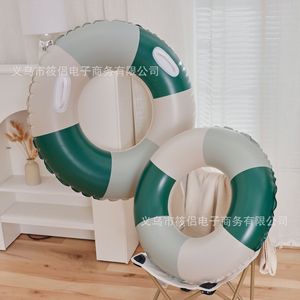 Flotador Inflable Redondo con Diseño de Rayas, PVC de 0.20mm, para Piscina, Parque Acuático, Unisex, para Adultos - Product Image 2