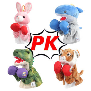 Boxer requin, gant <span class=keywords><strong>de</strong></span> poupée extensible, gants <span class=keywords><strong>de</strong></span> boxe animaux, jouet en peluche <span class=keywords><strong>de</strong></span> dessin animé interactif créatif pour enfants - Product Image 2