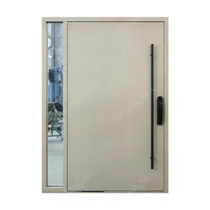 Алюминиевые входные двери лучшего качества, китайская фабрика, оптовая цена, наружная Входная Современная Поворотная дверь
