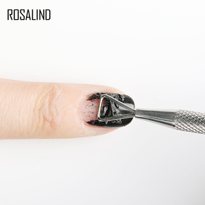 <span class=keywords><strong>Rosalind</strong></span>-productos para uñas, al por mayor, removedor de esmalte de gel, herramientas para <span class=keywords><strong>manicura</strong></span>, cabeza triangular, empujador de cutículas de acero inoxidable - Product Image 4