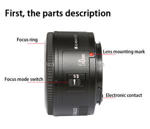 Lente de <span class=keywords><strong>C</strong></span>ámara YONGNUO YN 50 mm F1.8 MF YN50 mm F/1.8 <span class=keywords><strong>AF</strong></span>, Apertura de Lente con Enfoque Automático para <span class=keywords><strong>C</strong></span>ámaras Canon D5300 D5200 <span class=keywords><strong>D750</strong></span> D500 DSLR - Product Image 3