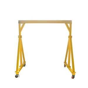 Penjualan Terbaik 1T 3T 5T Portable derek rantai listrik <span class=keywords><strong>Hoist</strong></span> baja Dual kecepatan mengangkat pengendali jarak jauh bergerak Gantry - Product Image 1