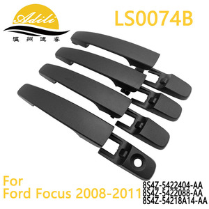 ฝาครอบมือจับประตูอาดิลีพลาสติกสีดำสำหรับฟอร์ดโฟกัส 2008-2011 LS0074B - Product Image 1