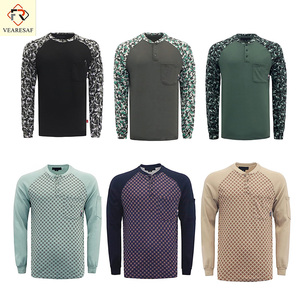 Camiseta Polo de Seguridad FR CAT2 FRC a la Moda, Certificada EN11612/NFPA2112, Resistente a las Llamas, Camisetas Henley Estampadas de Alta Calidad Personalizadas - Product Image 6