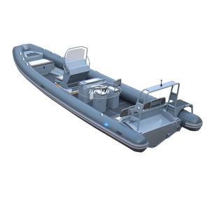 แอลเบเนีย9m6ล่องเรืออลูมิเนียมซี่โครงเรือประมงที่มีมอเตอร์คู่ - Product Image 4