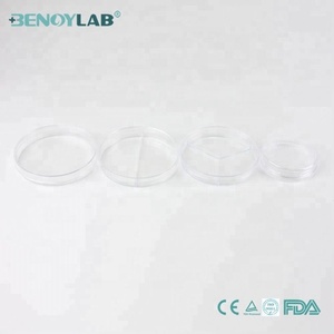 Piastre di <span class=keywords><strong>Petri</strong></span> in Plastica Sterile Monouso 90mm 4 Scomparti 90*15mm - Product Image 1