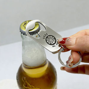 Wholesale Color Printed <b>Key</b> Chains Customization Stainless Steel Bottle Opener <b>Key</b> <b>Ring</b> Party Supplies Gift Metal <b>Key</b> Chain - Product Image 2