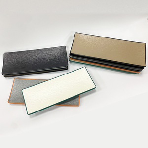 Plato rectangular de melamina, plato de sushi de imitación de porcelana japonesa, vajilla para hot pot, plato de plástico para barbacoa, plato para verduras - Product Image 4