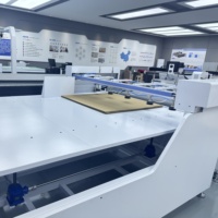 Carton Box Corrugated Paper Cutting Machine Packaging Industry Computerized PLC Controlled Vibrating Knife Motor Bearing Engine