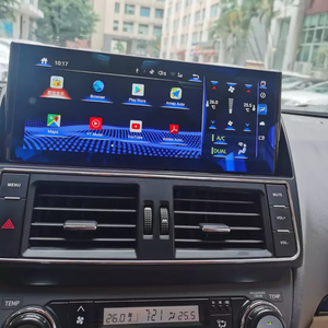 12,3 Android 10 6G + 128 para Toyota Land Cruiser Prado 150 2010-2013 GPS de navegación del coche reproductor Multimedia Unidad Radio cinta <span class=keywords><strong>IPS</strong></span> - Product Image 2